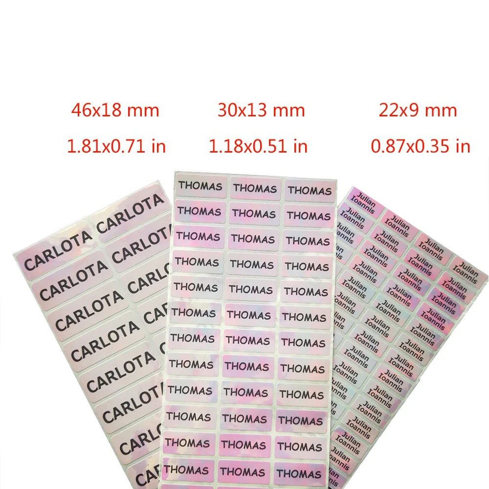 

Наклейки для ноутбука, ярлыки для учеников, ярлыки для личных вещей, водостойкие, индивидуальные наклейки