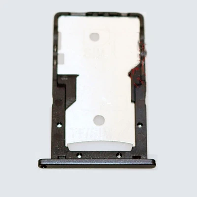 Black Для Xiaomi Redmi 4A держатель лотка для sim-карты слот для карты адаптер для Xiaomi Redmi 4A Замена запасных частей - Цвет: Black