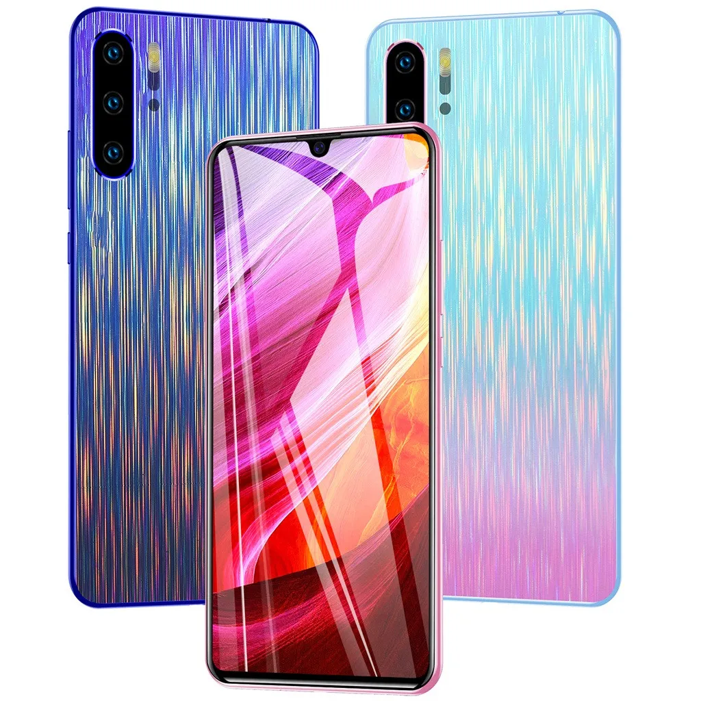 5,8 дюймовый мобильный телефон четыре камеры четырехъядерный 1+ 8G 3g Android смартфон большой аккумулятор многофункциональный HD+ ЖК-экран смартфон