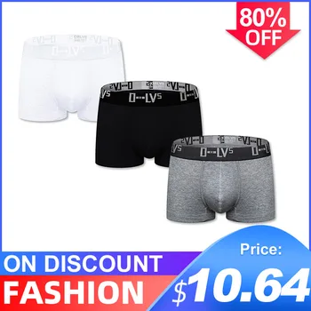 

3Pcs/lot CMENIN 2020 New Cotton Patchwork Soft Underwear Mens Boxer Homme Innerwear Boxer Men Undeware Boxers Cueca OR210