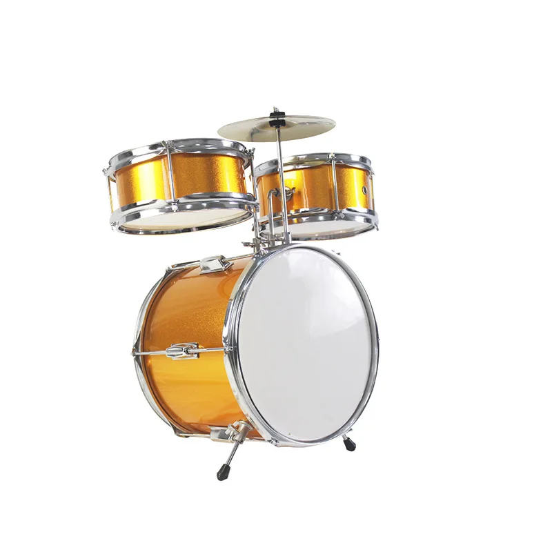 

Beginner Training Children Jazz Drum 3-Drum Kit Set Children Performance Drum Kit Instrument