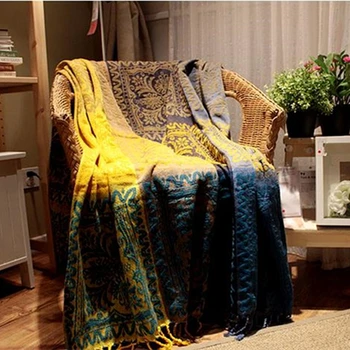 

Nepal-Style Sofa Cover Velvet Blanket Cover Towel Bed Blanket Bay Window Mat Cover Towel Casual Cover Cloth Blankets and Throws