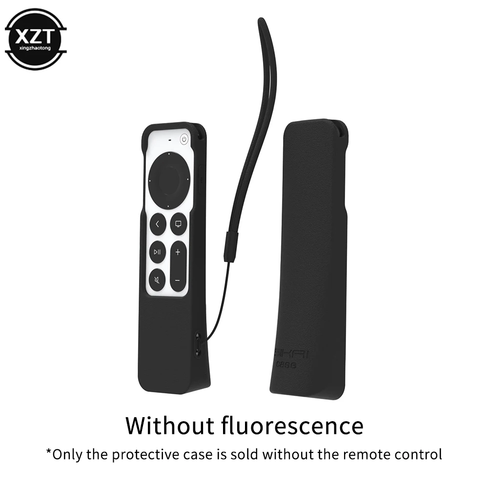 Telecomando In Silicone Tv Box Custodia Protettiva Luminosa Per Apple Tv 4K Control Airtag Protec Di Seconda Generazione