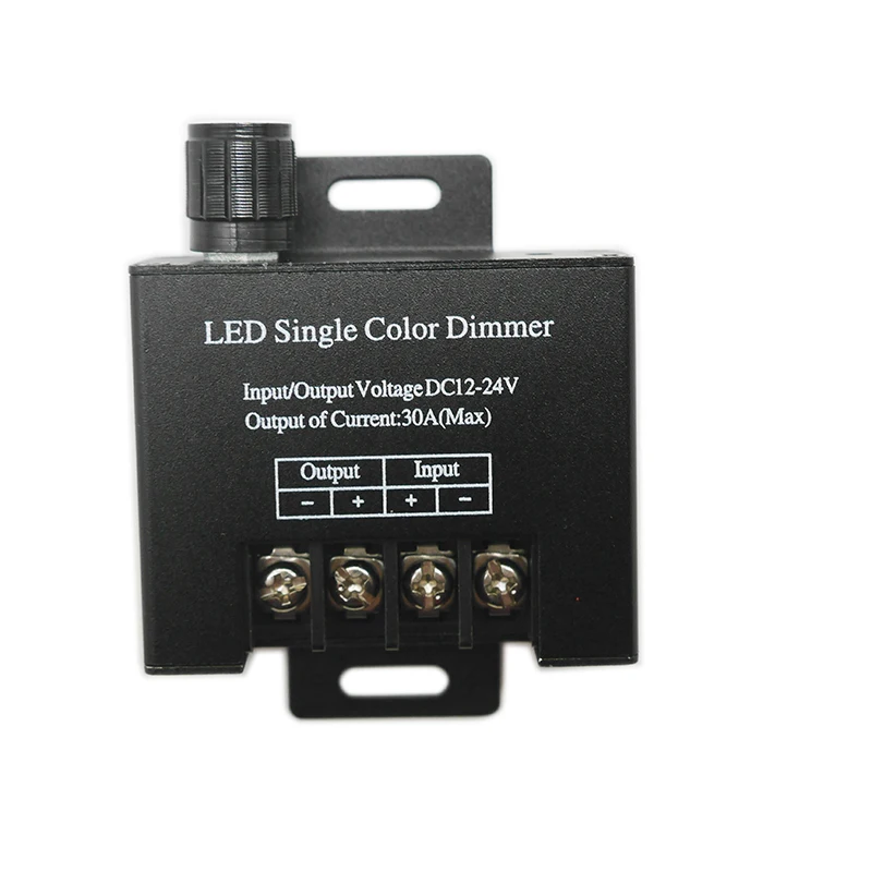 

Adjustable Brightness DC12V-24V 30A 360W dimmable LED single color Dimmer Switch Controller for 3528 5050 led strip light bulb