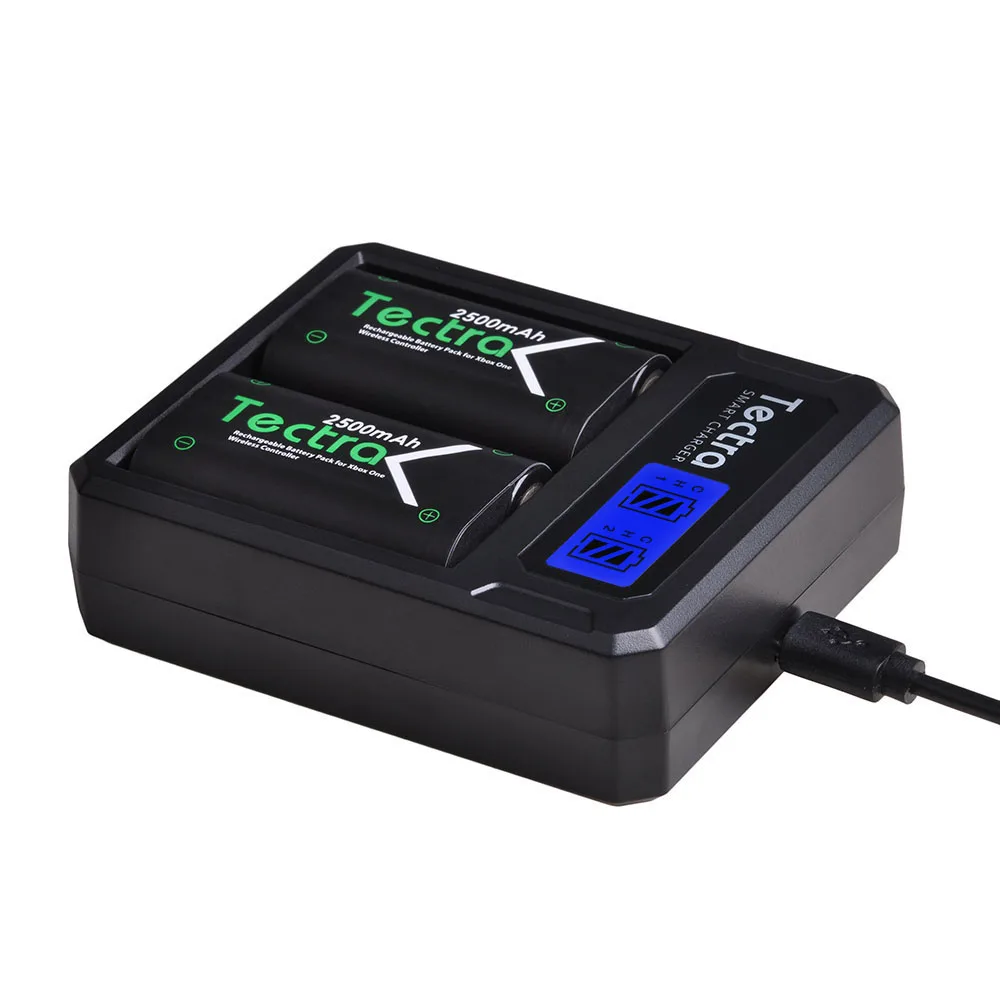 3 шт 2500mAh Xbox One батареи для Xbox One/Xbox One S/Xbox One X/Xbox One Elite беспроводной контроллер+ lcd двойное USB зарядное устройство