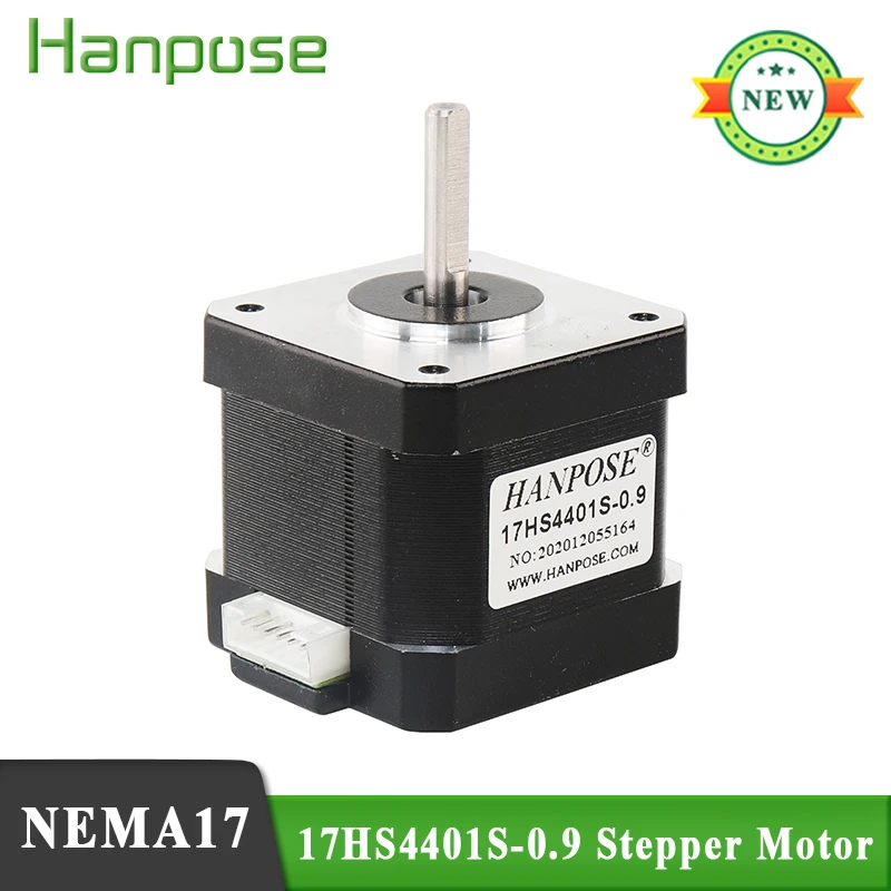 Hanpose-motor Deslizante Nema17 para Impressora 3d 42 Motor 1.5a 40n. cm 65oz. Dentro para o Cnc Xyz 17hs4401s 09 Graus