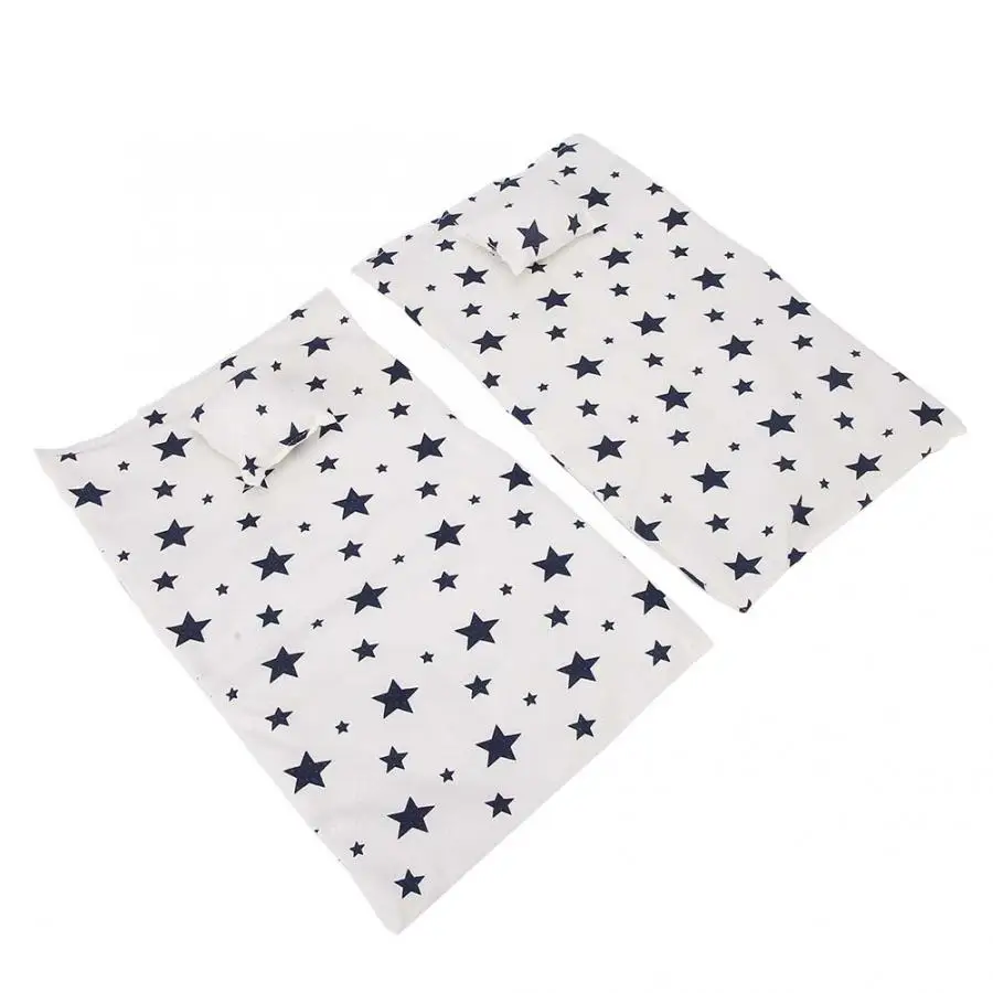 2 комплекта миниатюрная мягкая стеганая подушка для кукольного домика 30 см|Куклы|