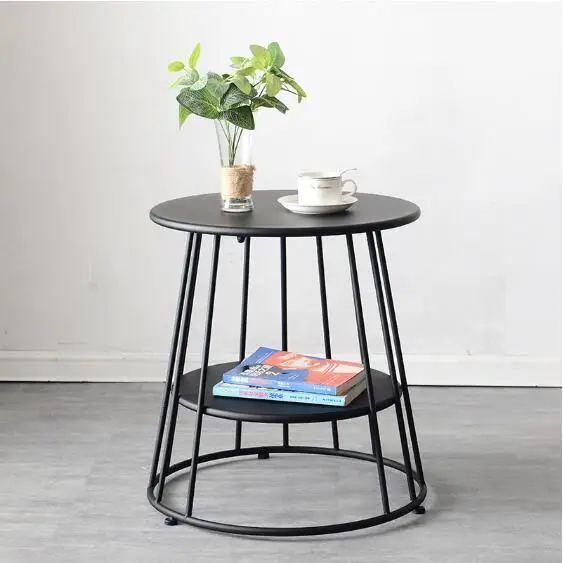 

Nordic coffee tables for living room modern small round table minimalist furniture coffee tea tray table Iron Europe furniture