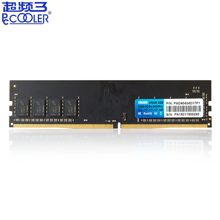 Pccooler 4 ГБ 8 ГБ 16 ГБ ПК Оперативная память модуль DDR4 4G 8G 16G 2400MHz 2666MHz ECC PC4 19200 для настольного компьютера