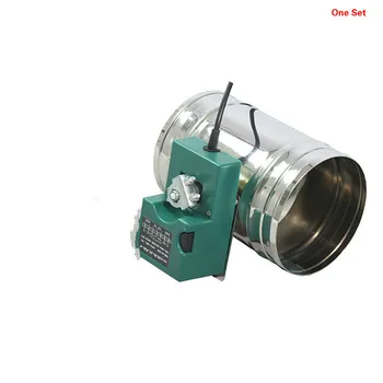 

Motorized air damper electric air valve with 16Nm 60S Intelligent air damper actuator 5 position controller 220V