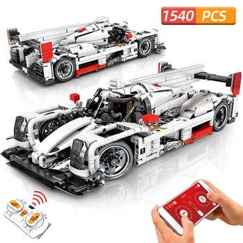 

Remote Control Building Blocks Technic Sports Vehicle 1:14 City MOC RC/non-RC Bricks Creator Racing Car Model Toys for Children