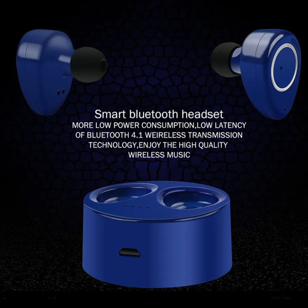Беспроводная гарнитура Bluetooth стерео гарнитура с шумоподавлением спортивные bluetooth наушники беспроводные наушники для мобильного телефона