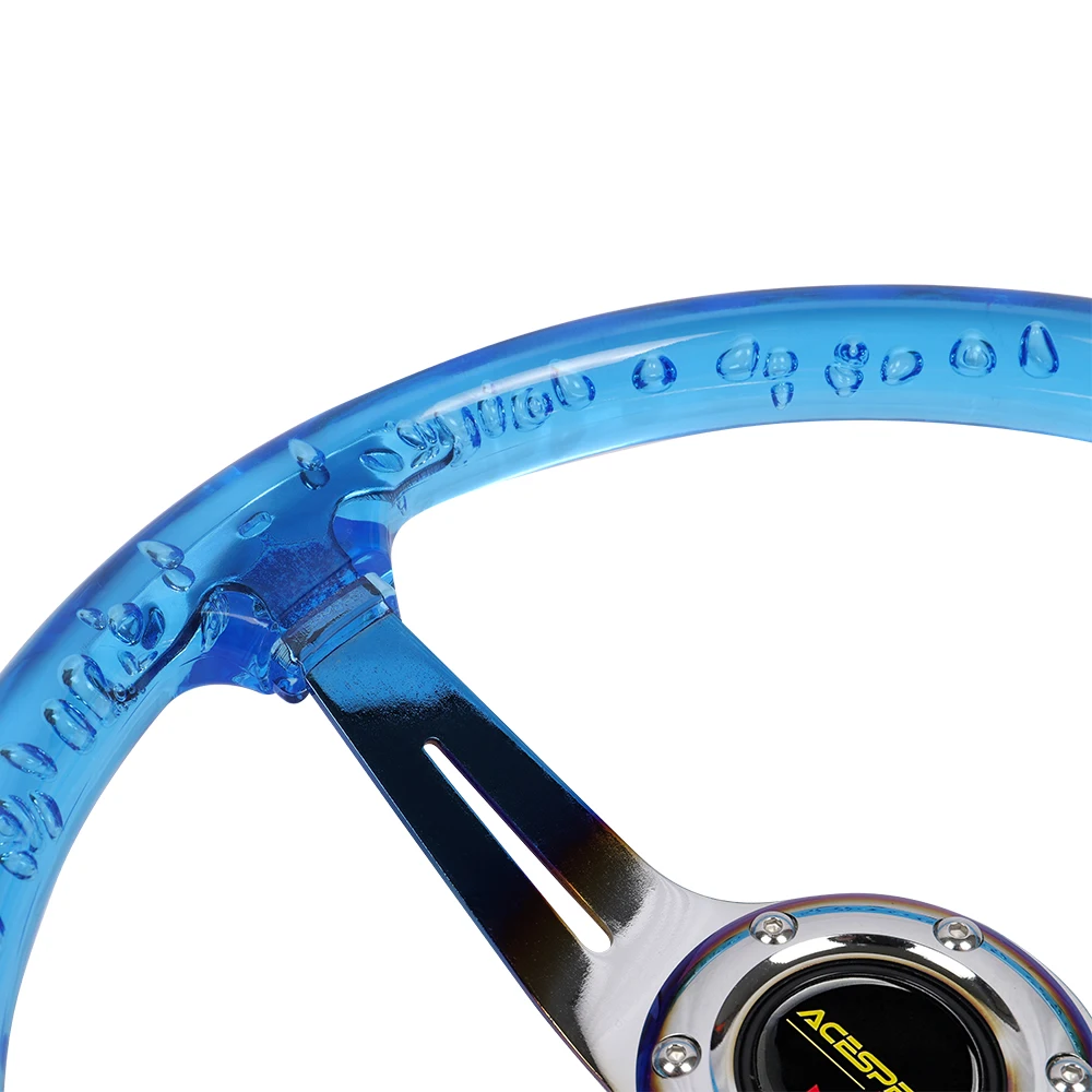 Jdm-レーシングカー用のアクリルハンドル,14インチ/345mm