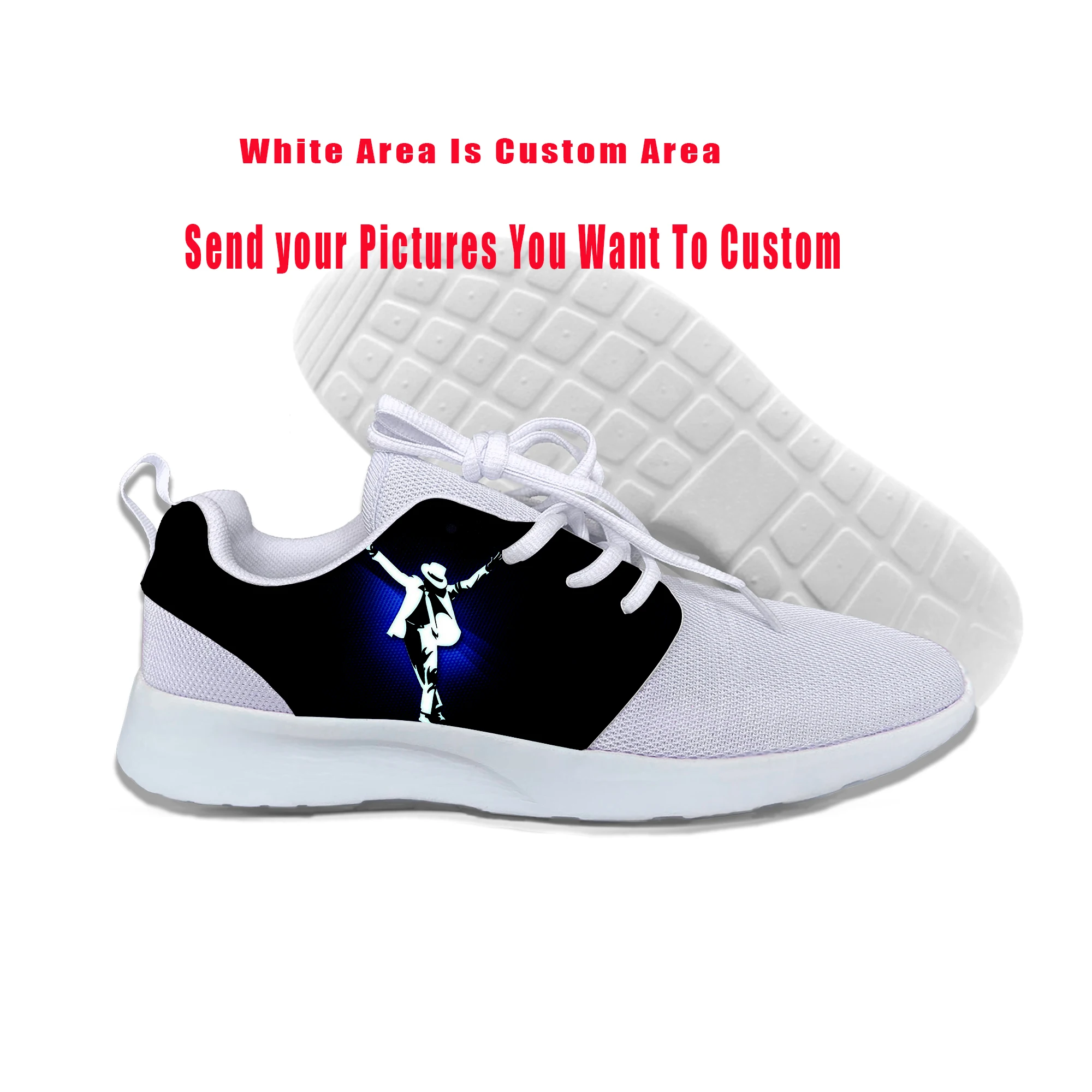

2019 Hot Now Nataraja Michael Jackson Shoes Lightweight-Breathable Custom DIY Man/Woman Fashion Sports Shoes Running Shoes