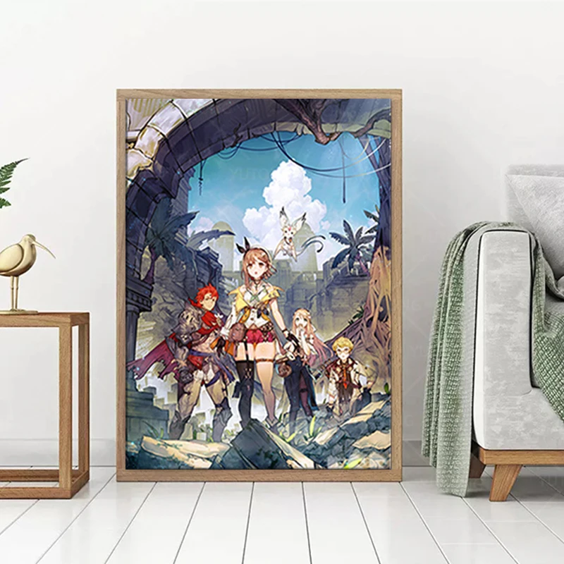 Картина Atelier Ryza на холсте настенная живопись Декор печать для спальни кабинета