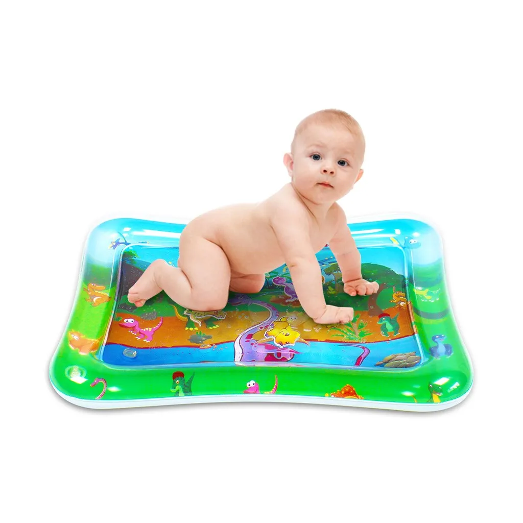 Baby Kids Water Play Mat Toys Inflatable Water Mat Fun Activity Play Center Water Mat for
