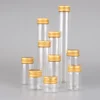 12pcs 10ml 15ml 20ml 25ml 30ml 40ml 50ml 60ml 80ml 100ml Glass Empty Bottles With Golden Aluminum Caps Spice Glass Jars Vails 4