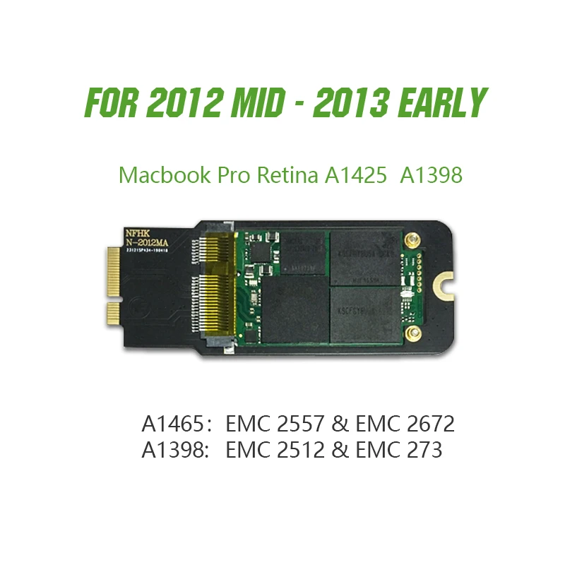 Новый твердотельный накопитель для Macbook Pro Retina 13 дюймов A1425 15 A1398 Blade SSD 256 ГБ 512 ТБ