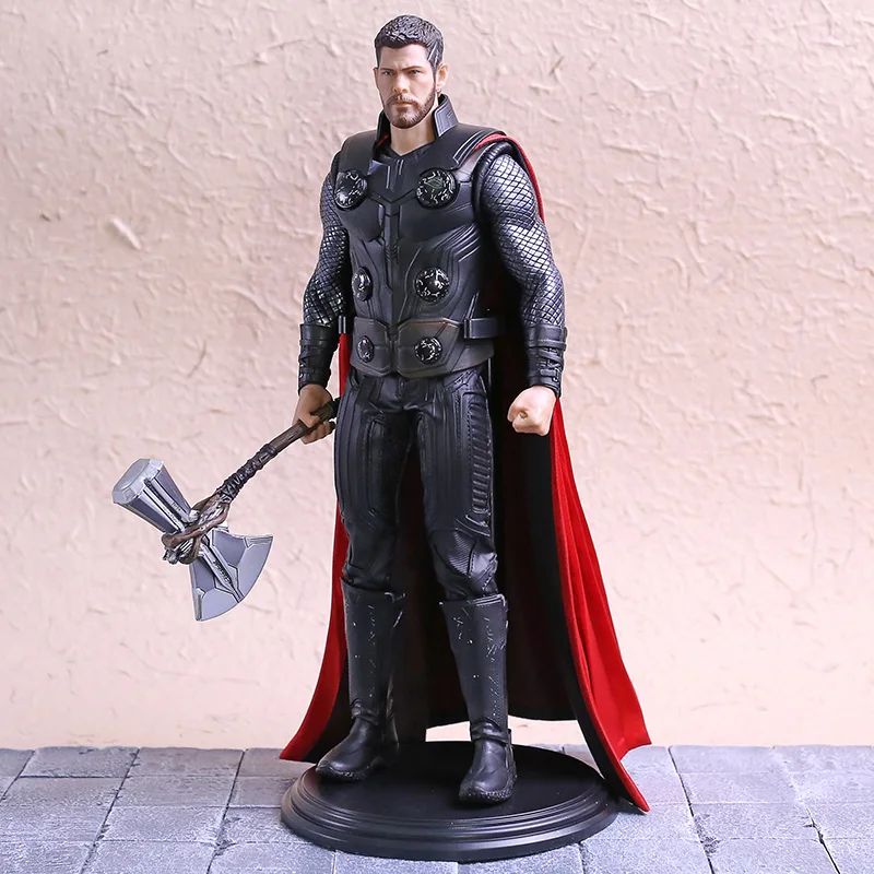 Мстители: война бесконечности Тор масштаб 1/6 ПВХ фигурка Marvel модель игрушка