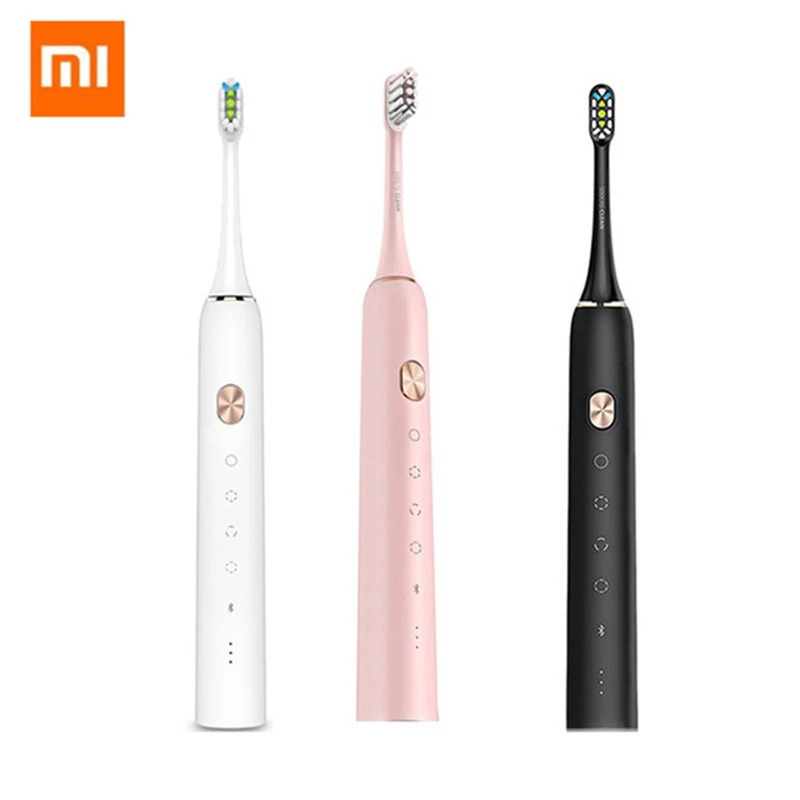 Xiaomi Soocas X3 зубная щетка Smart sonic are Ultra sonic Bluetooth USB перезаряжаемая Xiaomi Soocas x3 Soocare зубная щетка