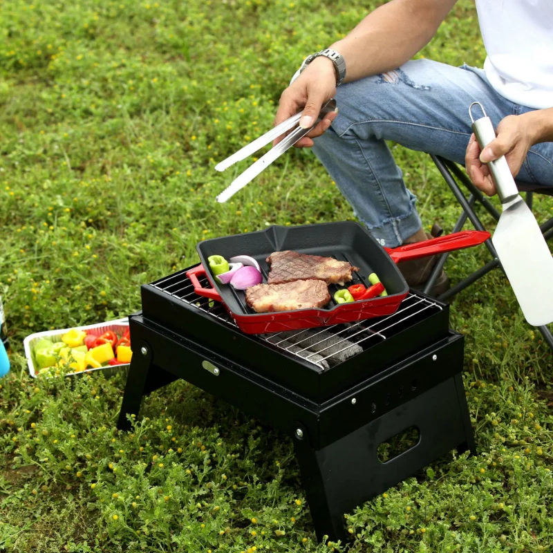 Disposable Barbecue Stainless Steel Outdoor Smokeless Grill Bbq Grill Outdoor Camping Barbecue Supplies Barbecue Grill - Bbq Grills - AliExpress