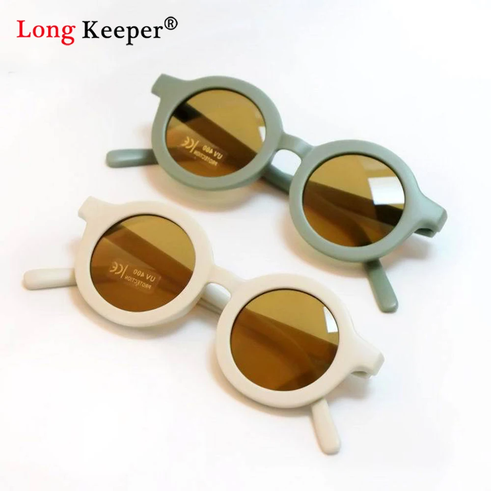 Cute Sweet Solid Color Ac Square Clips Kids Sunglasses