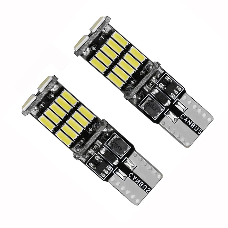 T10 Canbus светодиодный светильник s Лампа 194 W5W 4014 26 SMD без ошибок лампа для приборной