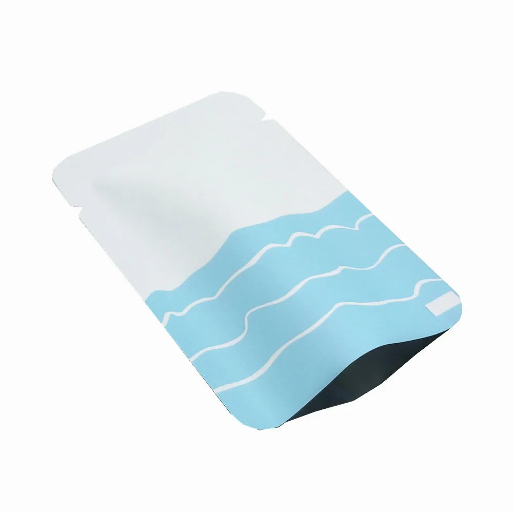 开口铝箔袋 海浪蓝 B