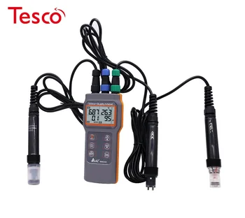 

Portable Water Quality Meter handheld multiparameter pH conductivity Salinity TDS DO tester 3 probes used at same time IP67