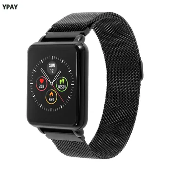 

Land 1 Full touch screen Smart watch IP68 waterproof Bluetooth Sport fitness tracker Men Smartwatch For IOS Android Phone