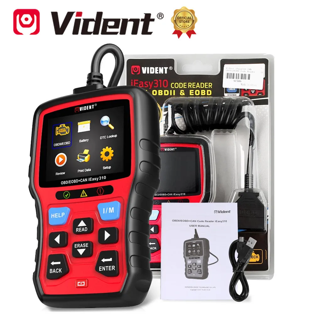 Vident iEasy310 OBDII EOBD OBD2 сканер автомобильный диагностический инструмент|Считыватели