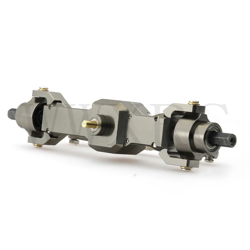 1/2/4 Paar Metall Hinterachse Getriebe Antriebswelle Getriebe Set Upgrade Zubehör für WPL D12 B24 B36 C14 C24 MN D90 D98 D99 MN99S Teile – Detail 2