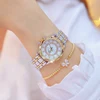 Diamond Women Watch Luxury Brand 2022 Rhinestone Elegant Ladies Watches Gold Clock Wrist Watches For Women relogio feminino XFCS ► Photo 3/6