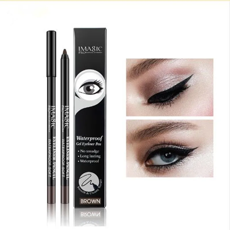 

IMAGIC Eyeliner Pencil Eye Liner Waterproof 2 Color Eyeliner Pen arrows for eyes Marker Long Lasting 5D Liner Makeup Cosmetics