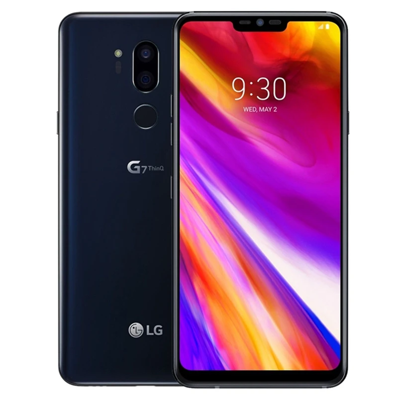 LG-teléfono inteligente G7 ThinQ Original, móvil libre de 6,1 pulgadas, Octa Core, 4GB de RAM, 64GB de ROM, LTE, 4G, cámara trasera Dual de 16MP, 1440x3120, Android - Imagen 2