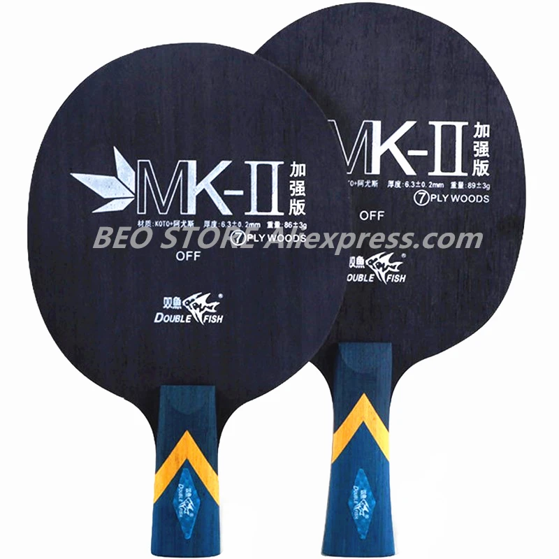 Double Fish Mk-ii Table Tennis Blade Koto+ Ayous Material 7 Woods ...