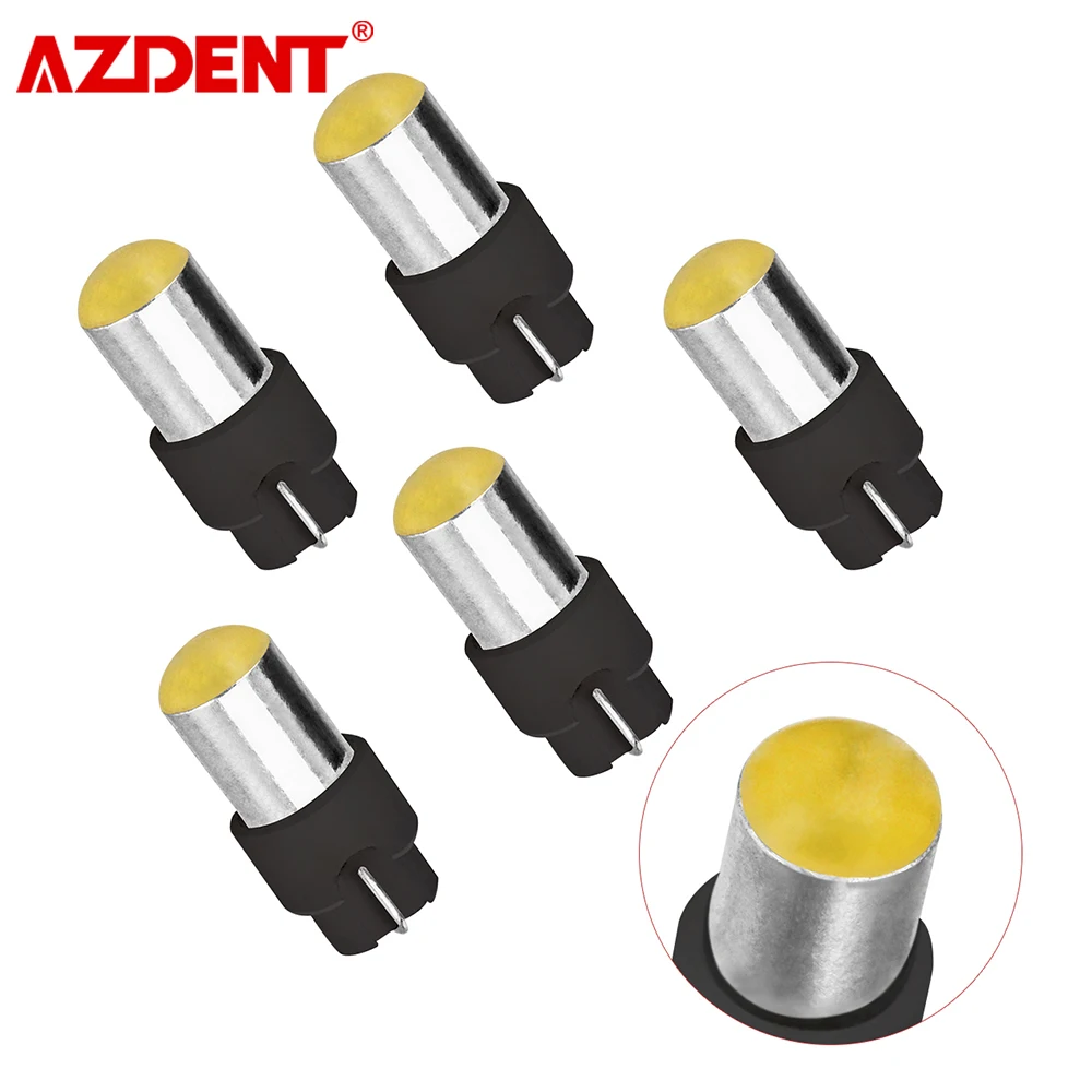 5X Dental LED Light Bulbs For KaVo Fiber Optic Handpiece – High Speed, 4 Hole Fit