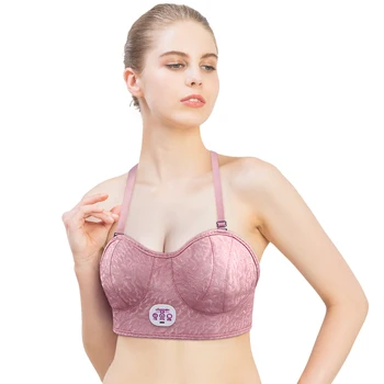 

Wireless Electric chest increase Breast Instruments Massage Vibrating Hot compress Bra Breast women enlarge massager