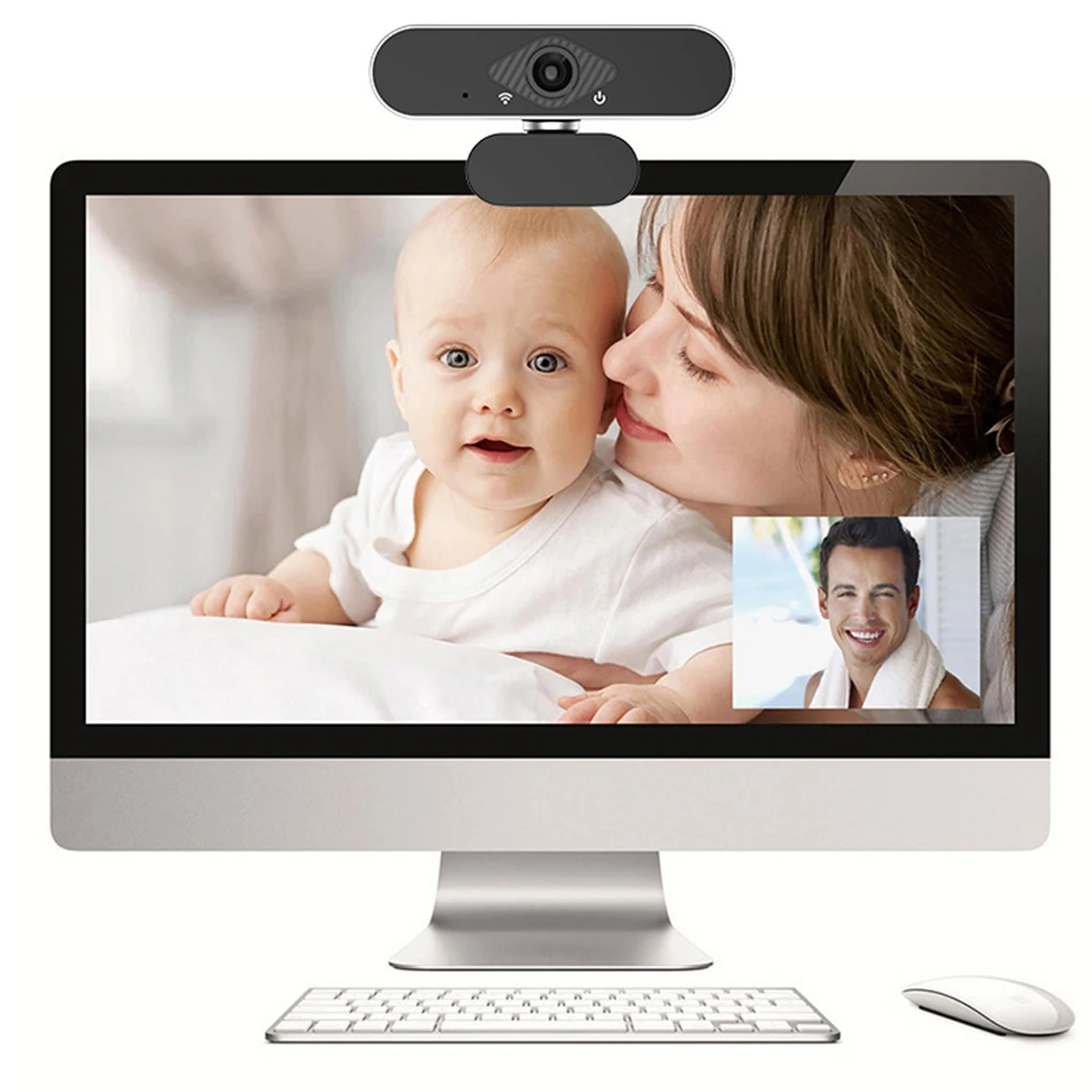 Portable HD 1080P Webcam PC Camera USB Autofocus Web Camera Flexible Video Live Teaching Cam For PC Laptop Desktop with Mic