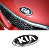 ABS Alloy Chrome Sticker for KIA K4 K5 K2 K3 KX3 Cerato Forte Auto Grille Front Trunk Tailgate Emblem Exterior Modification 1