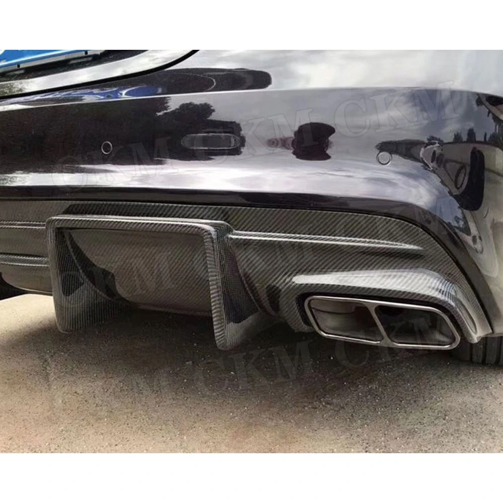 Задний спойлер из углеродного волокна диффузор для Benz CLA класс W117 CLA200 CLA250 CLA260 CLA45