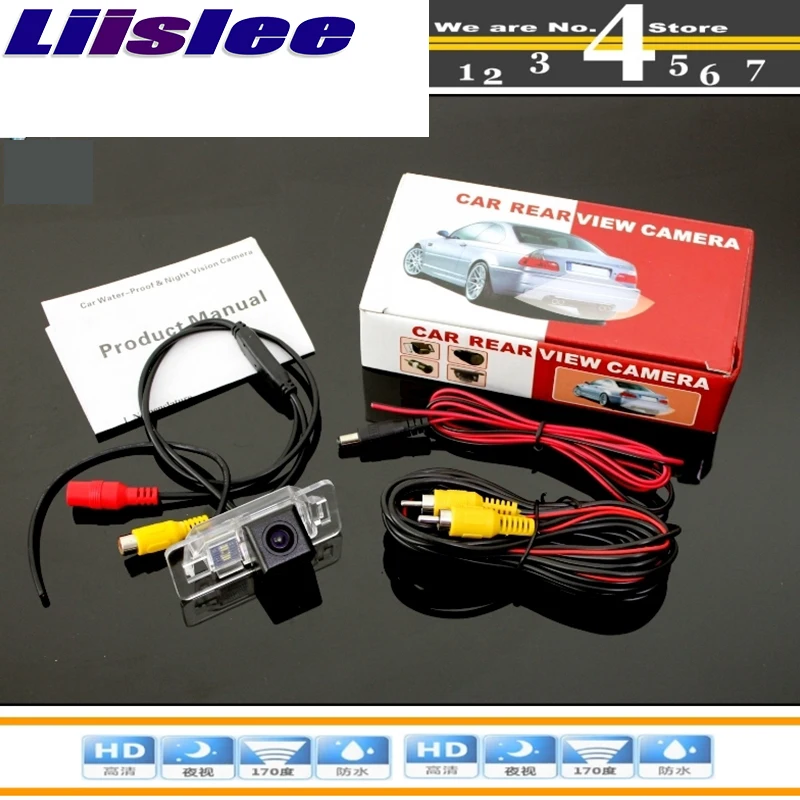 For BMW X3 E83 2003~2010 rearview Rear View Back Up Camera For PAL NTSC to Car Tuning CCD RCA Connector (4)