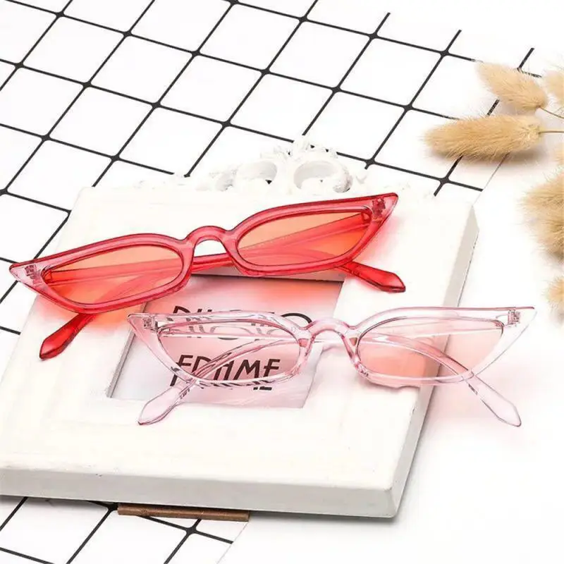 2023 Ins Hot Cat's Eye Fashion Sunglasses Small Frame Personality Sharp