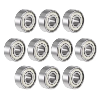 

uxcell R3ZZ Ball Bearing 3/16"x1/2"x10/51" Double Shielded ABEC-3 Bearings 10pcs