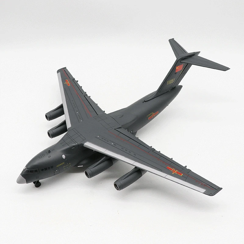 

[Lingjing] Air Show Model Plane Metal 1: 110 Y-20 Large Transport Model Kun-peng