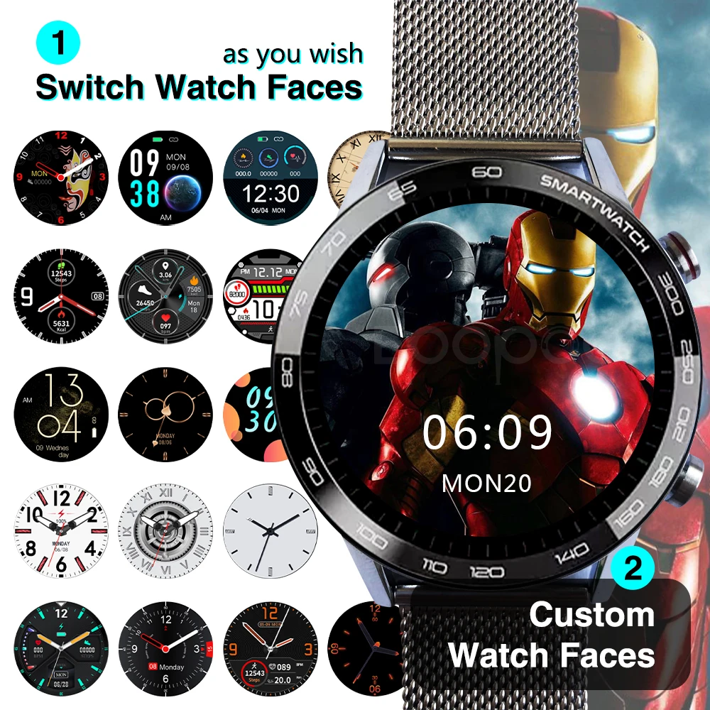 US $37.84 DIY watchfaces Smart Watch 360360 HD IPS screen Smartwatch ECG IP68 Fitness Tracker expert sport Smart watch for men women