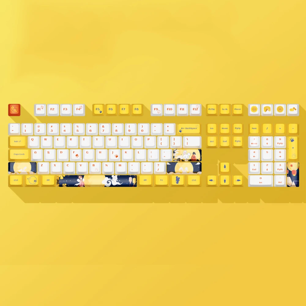 

Шапочка для клавиш Cherry Mx Gateron Kailh, механическая клавиатура OEM PBT