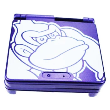 ChengHaoRan 1 комплект золотой пластиковый корпус чехол для GBA SP Majora's Mask limited edition губка-Боб пика Чу дракон - Цвет: M King Kong purple