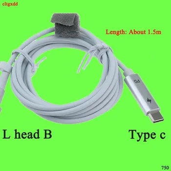 

USB TYPE C to T / L Typ Plug Converter computer connect T head L head series PD Power Charging Cable For M-Book Air Pro laptop