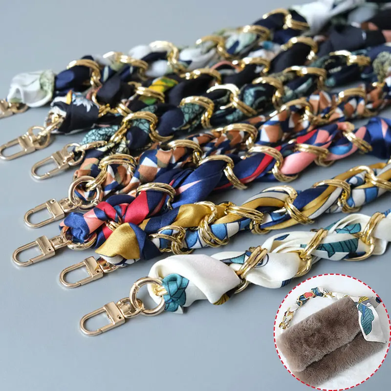 1PC Resin Replacement Chain Detachable Parts Gold Strap Women